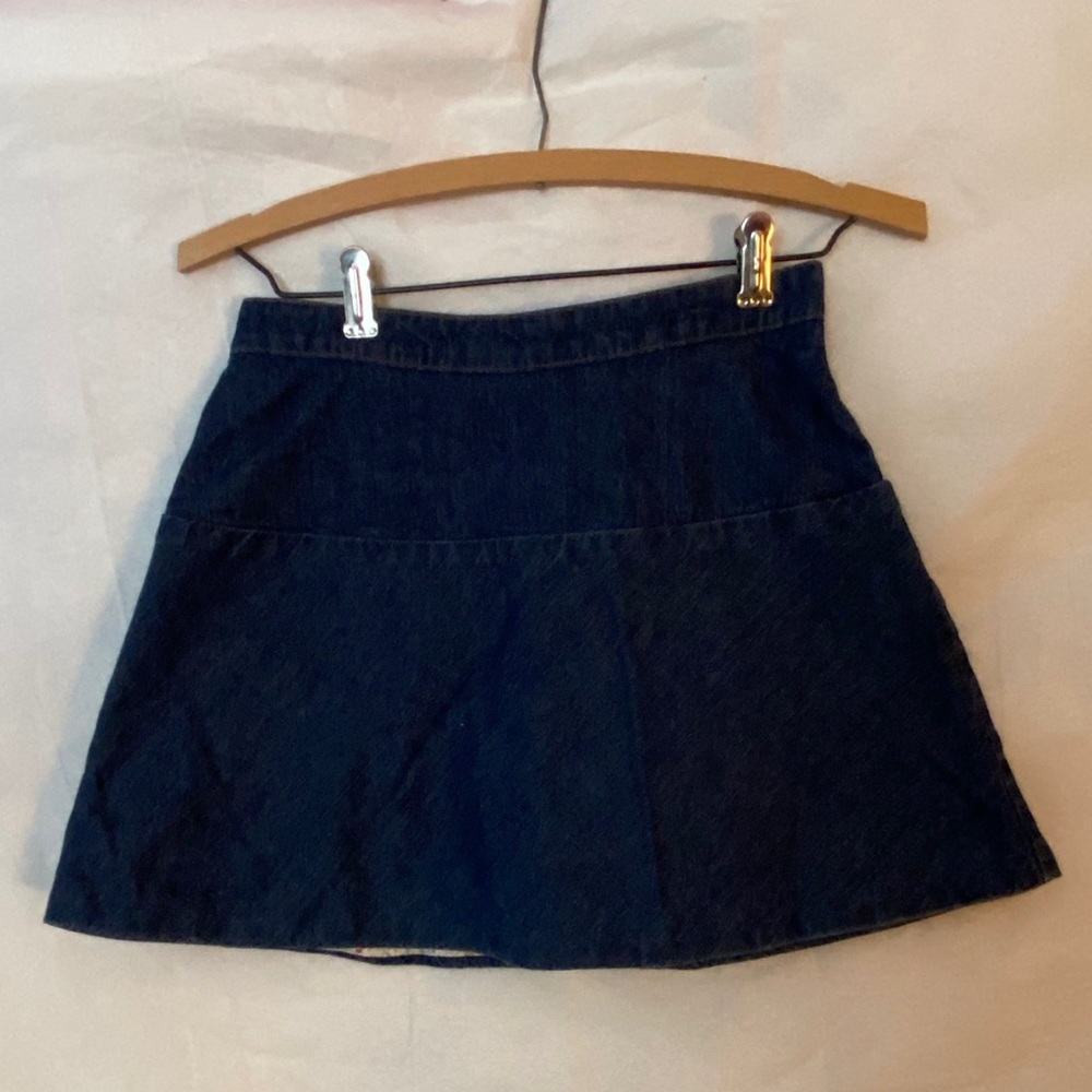LAND’S END Girls Jeans Skort - Size 12 NWT